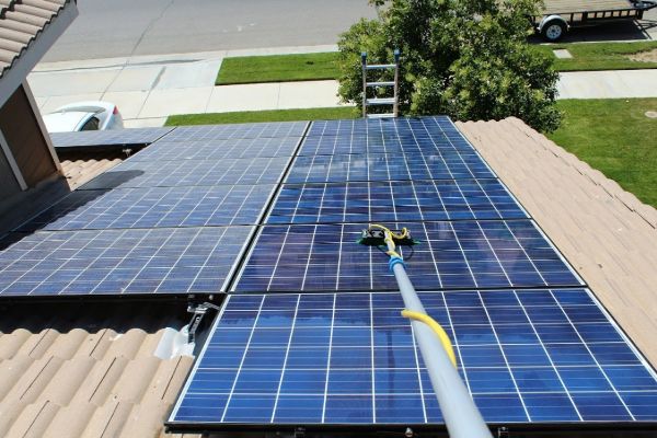 solar panel cleaning city of greater geelong 1